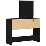  Toaletni stol Crni hrast 100 x 40 x 130 cm Konstruirano drvo | shoptok.hr