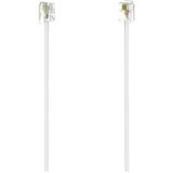 Hama telefon priključni kabel [1x RJ11 vtič 6p4c - 1x RJ11 vtič 6p4c] 3 m bela, (20411071) Cene