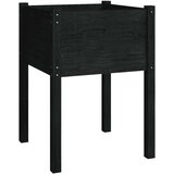  Sadilica crna 50 x 50 x 70 cm od masivne borovine | shoptok.hr