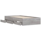  Okvir za krevet s ladicama boja hrasta 100x200 cm drveni | shoptok.hr