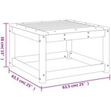 vidaXL Vrtni stolček za noge impregnirana borovina, (21070626) | Shoptok.si