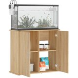  Stalak za akvarij Sonoma hrast 81x36x73 cm Konstruirano drvo | Eponuda.com