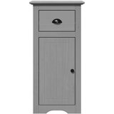 vidaXL Kopalniška omarica "BODO" Grey 44x30x90 cm | Shoptok.si