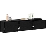 TV omarica Črna Orehovina 165 x 34 x 40 cm Konstruiran les, (5000137132) | Shoptok.si