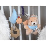 Kaichi My Sweet Ko Bear viseća igračka za krevetić s plišanim medvjedićem i glodalicom | shoptok.hr