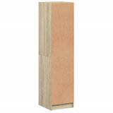  Visoka komoda sa staklenim vratima boja hrasta 35 x 37 x 142 cm | Eponuda.ba