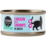 Cosma Nature 6 x 70 g - Piščančje prsi & kozice Cene