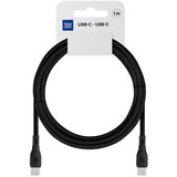 Blue Star eco kabl 3A 60W type c na type c PJ73-13-3 1m crni | ePonuda.com