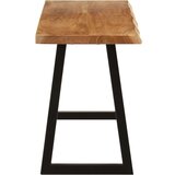  Klupa sa živim rubom 105 cm od masivnog bagremovog drva | shoptok.hr