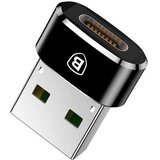 Baseus OTG adapter (CAAOTG-A01) - Type-C ženski na USB moški - Plug & Play - 3A - črn | Shoptok.si