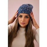 Kesi Cap with fleece Merry K225 mauve-blue Cene