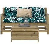  3-dijelni set vrtnih sofa od impregnirane borovine | shoptok.hr