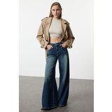 Trendyol dark Blue Extra Wide High Waist Wide Leg Jeans