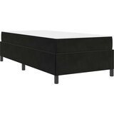  Krevetna konstrukcija Crna 100 x 200 cm tkanina | shoptok.hr