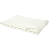 The home deco factory Posteljna pregrinjala PLAID GAZE DE COTON BLANC CRAIE 120X150CM M6 Bela | Shoptok.si