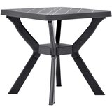 vidaXL Bistro stol antracit 70 x 70 x 72 cm plastični Cijene