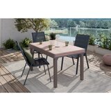 Ambia Garden VRTNA MIZA kovina, umetna masa rjava | Shoptok.si