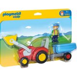 Playmobil 6964 - 1.2.3 - Traktor s prikolico Cene