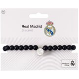 REAL MADRID Narukvica s grbom, crne perlice | shoptok.hr