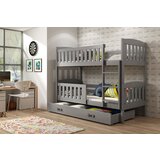 BestBed KREVET NA KAT KUBUS 200X90 S LADICOM (VIE BOJA) - GRAFIT-grafit | shoptok.hr