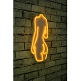 Wallity Sexy Woman - Yellow Yellow Decorative Plastic Led Lighting Cene