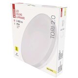  LED svetilo nadometno TORI, okroglo, 24W, IP54, toplo bela Cene