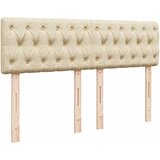  Otomanski krevet s madracem i LED krem 140x200 cm tkanine | shoptok.hr