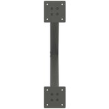  Noge za stolić u obliku slova X 2 kom antracit 50x(42-43) cm | shoptok.hr