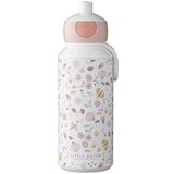 Mepal Bela/svetlo rožnata otroška steklenička za vodo 400 ml Flowers & butterflies – | Shoptok.si