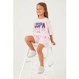 U.S. Polo Assn. komplet šorc i majica za devojčice US1405-G roze Cene'.'
