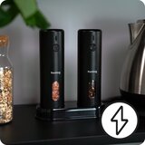 Huslog HUS1035 set električnih mlincev za sol in poper, USB-C, 2 kom Slike