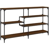  The Living Store Konzolna mizica rjav hrast 160x32x95 cm inženirski les - Konzolna Mizica, (21454734) | Shoptok.si