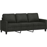  Sedežna garnitura 2-delna z blazinami črno blago, (20925852) | Shoptok.si