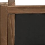 Stalak za biljke s 3 razine i pločom 40x30x90 cm od jelovine | shoptok.hr