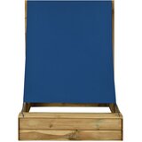  Pješčanik s krovom 160 x 100 x 133 cm od impregnirane borovine | shoptok.hr