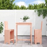 vidaXL 3-dijelni vrtni barski set od masivnog drva duglazije | shoptok.hr
