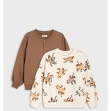 Sinsay Dukserice crewneck loose fit s motivom životinja 2 pack Cijene