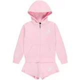 Nike Sportswear Trenirka za tek svetlo roza / bela