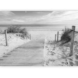  Foto tapeta - On the beach - black and white 196x140 Samoljepljiva | shoptok.hr
