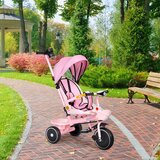 ECO TOYS Dječji tricikl 2u1 roza | shoptok.hr