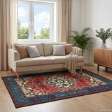  Tepih ORIZ Crvena 80 x 150 cm 100% poliester | shoptok.hr