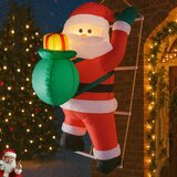 dekorativni deda mraz na merdevinama  dekorativni deda mraz na merdevinama Slike