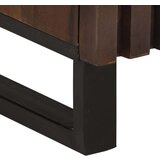 vidaXL Komoda rjava 80x34x75 cm trden mangov les | Shoptok.si