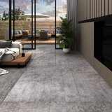 vidaXL podne obloge od PVC-a 5,02 m² 2 mm samoljepljive boja betona Cijene