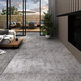vidaXL podne obloge od PVC-a 5,02 m² 2 mm samoljepljive boja betona
