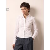 Sinsay Pamučna jednobojna slim fit košulja | shoptok.hr