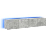  Zidni TV ormarići LED 2 kom boja betona 80x35x31 cm | Eponuda.com