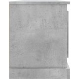 TV ormarić boja betona 100x35,5x45 cm konstruirano drvo | shoptok.hr
