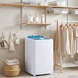 Mini perilica rublja s jednim kadom 4,6 kg Plava i bijela | shoptok.hr