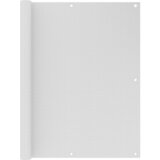 vidaXL Balkonsko platno belo 120x600 cm HDPE Cene